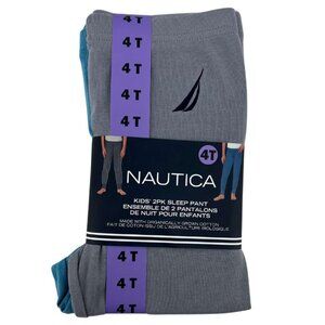 Nautica | Kids' Sleep Pants | 2 Pack | Grey & Blue | Various Sizes